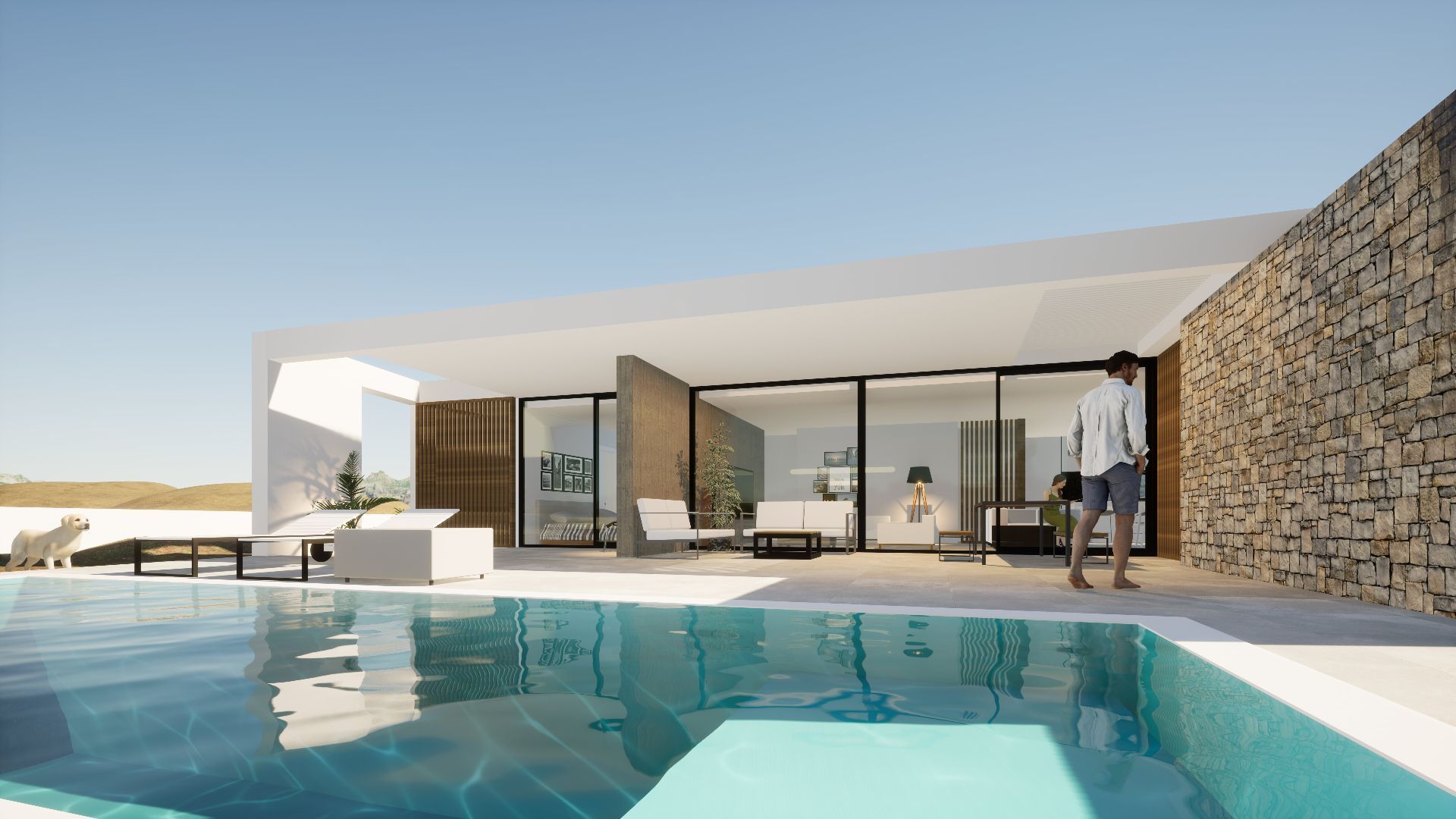Swimming pool of House or chalet for sale in La Oliva  with Terrace and Swimming Pool