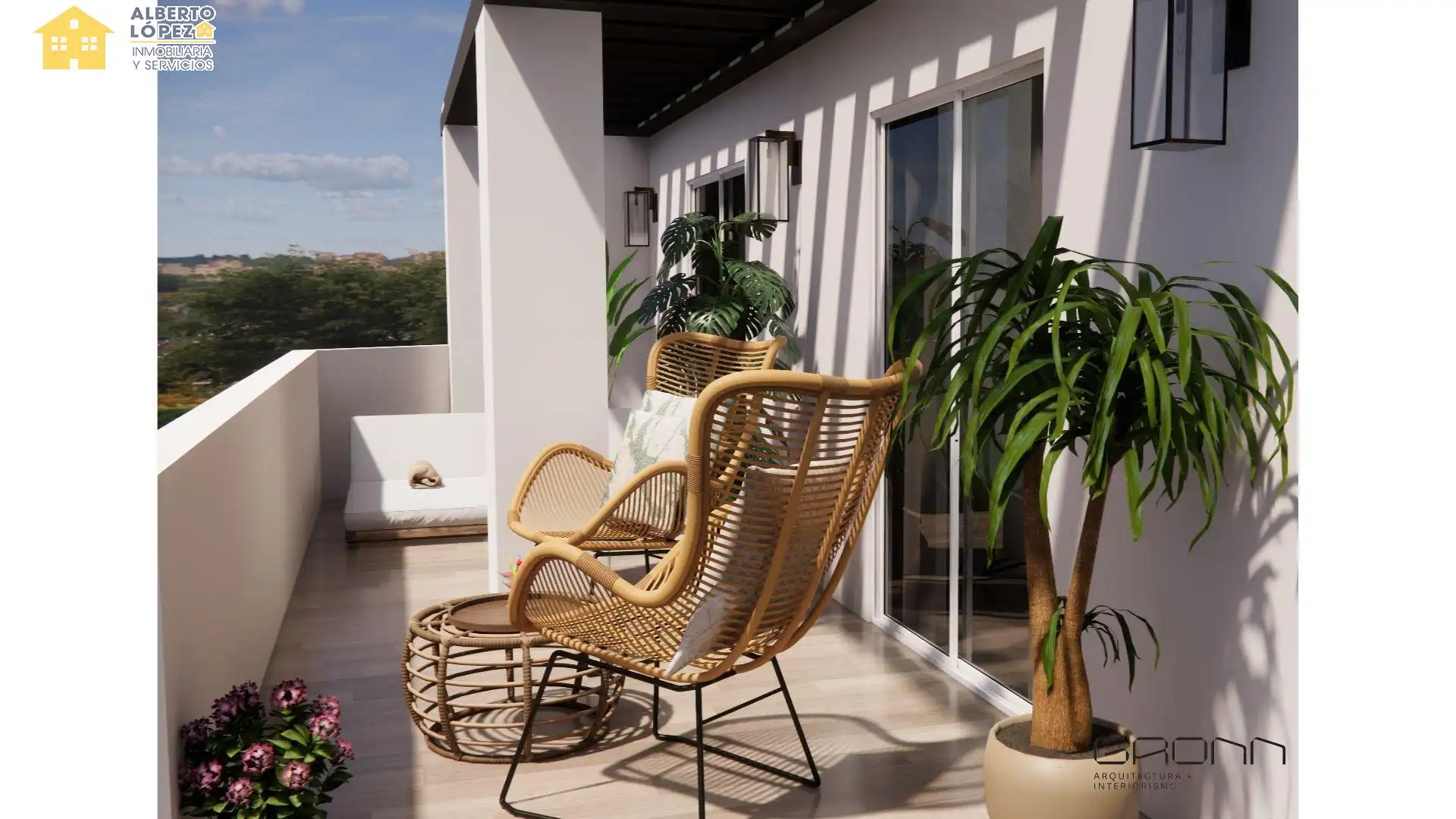 Terraza de Ático en venta en Elche / Elx con Terraza y Balcón