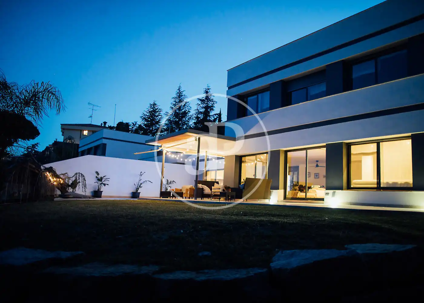 Vista exterior de Casa o chalet de alquiler en Sant Vicenç de Montalt con Aire acondicionado, Calefacción y Jardín privado