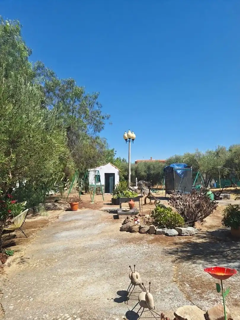 Jardín de Casa o chalet en venta en Santa Marta con Aire acondicionado, Piscina y Amueblado