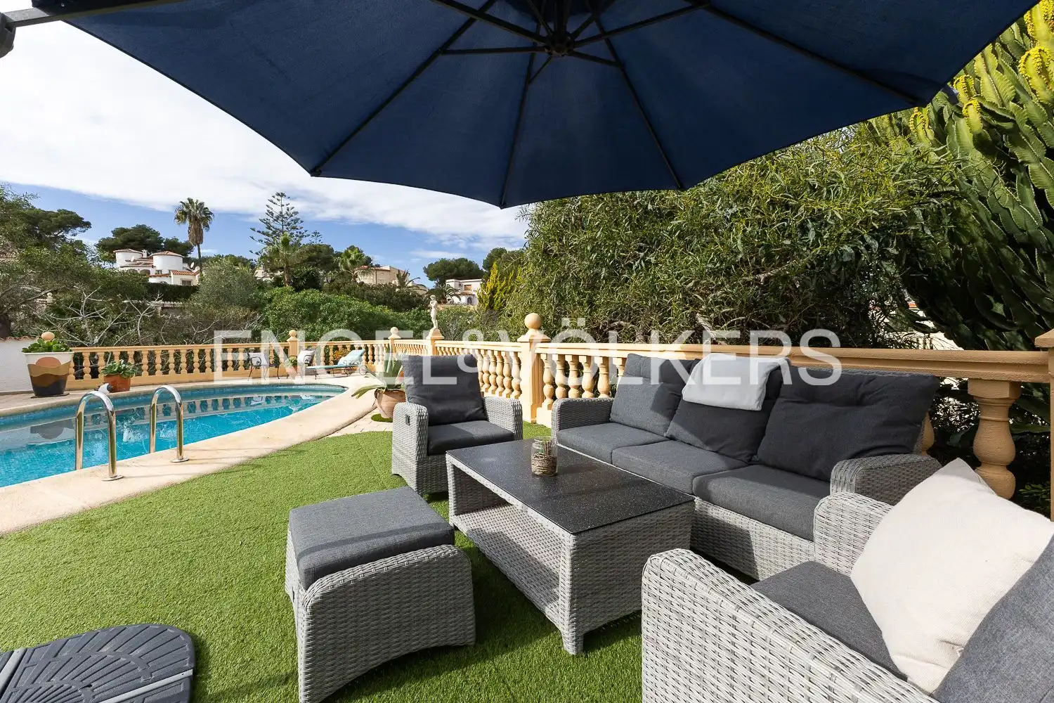 Terrace of Houses for sale in Jávea / Xàbia  with Air Conditioner, Heating and Private garden