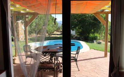 Garden of House or chalet for sale in El Gastor  with Air Conditioner and Swimming Pool