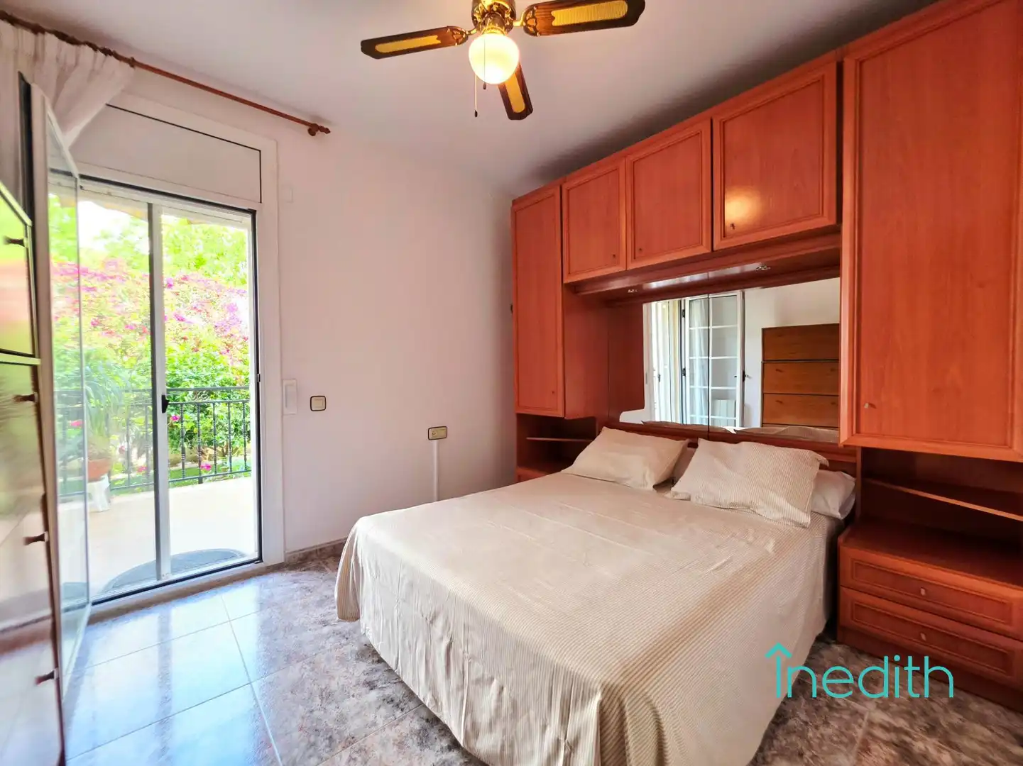 Schlafzimmer von Wohnung zum Verkauf in Cubelles mit Heizung, Privatgarten und Terrasse