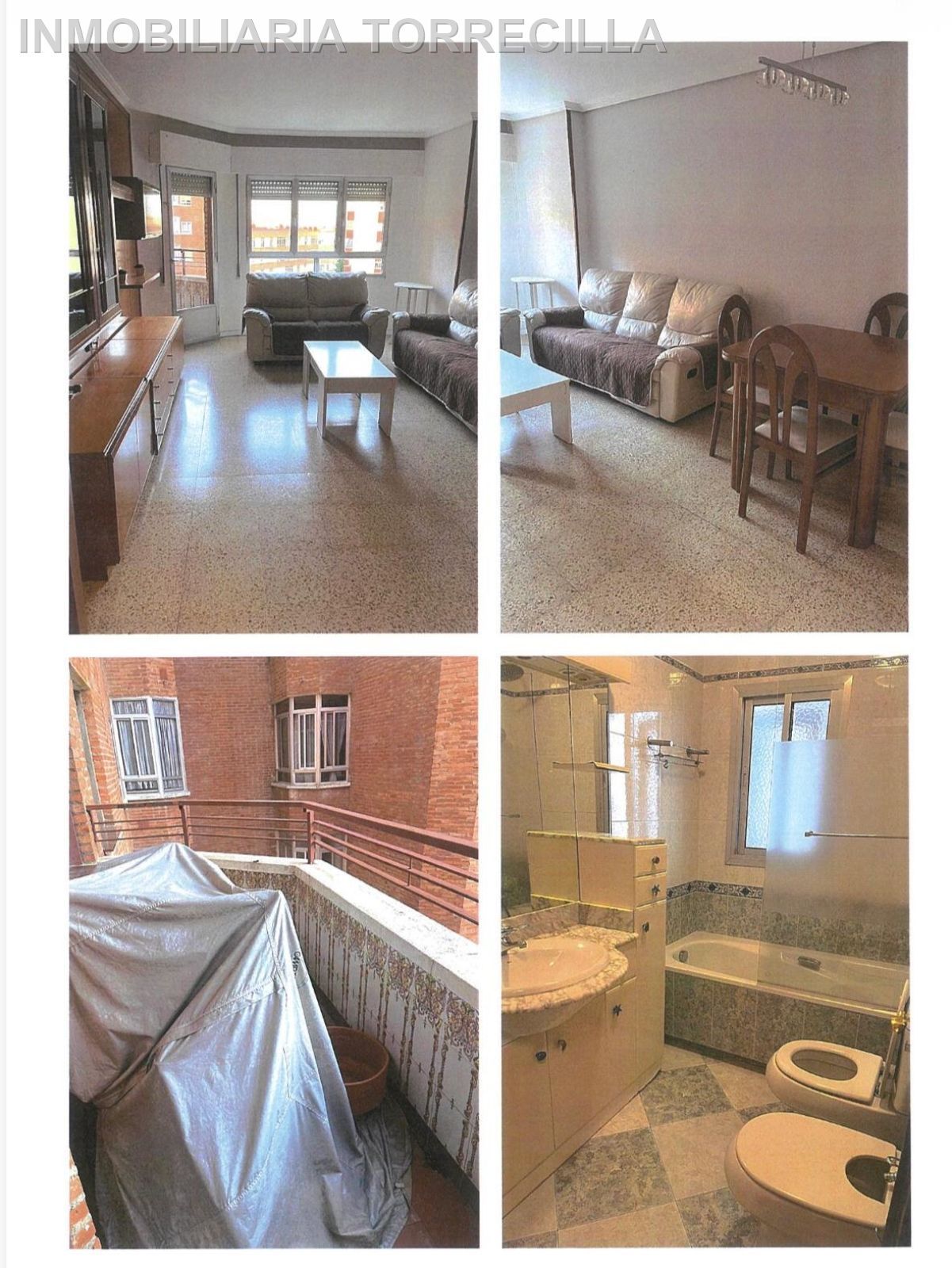 Bedroom of Flat to rent in Valladolid Capital  with Heating, Terrace and Furnished