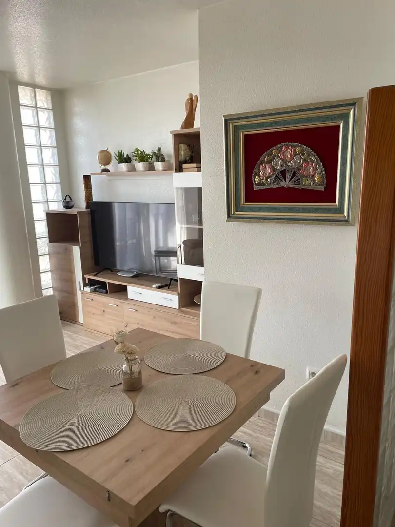 Wohnzimmer von Wohnung zur Miete in Águilas mit Möbliert und Balkon