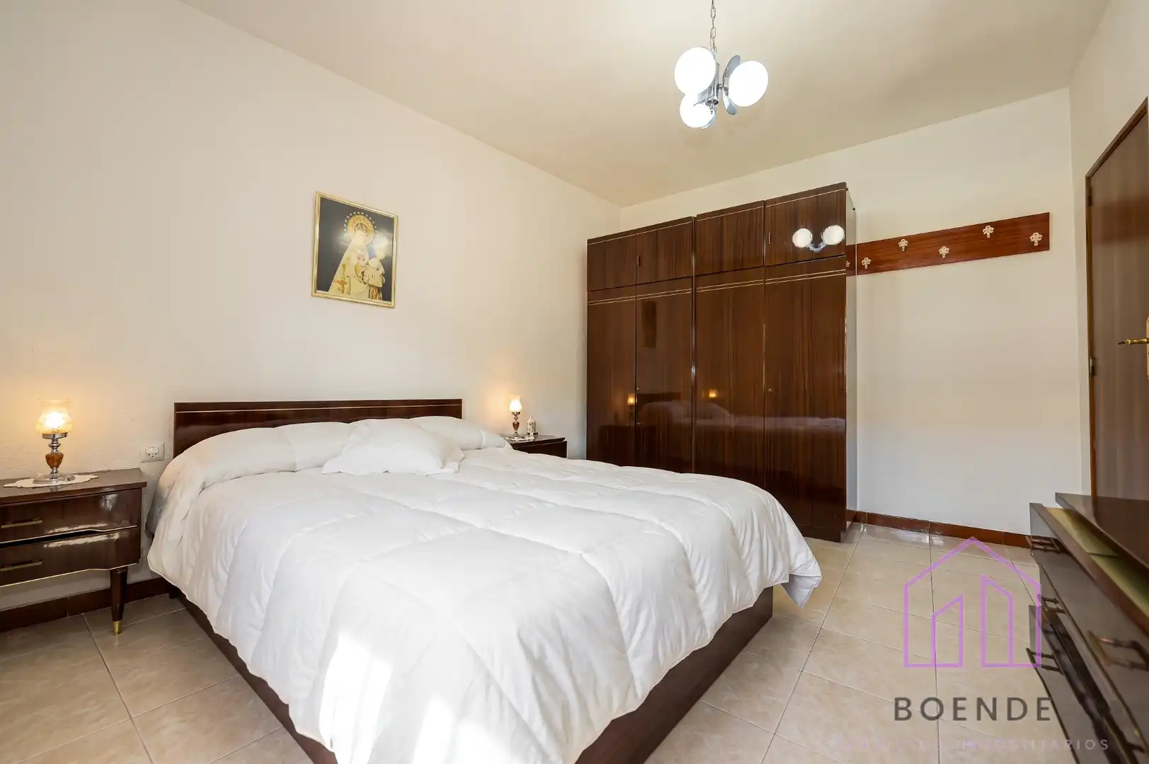 Bedroom of Flat for sale in Getafe  with Air Conditioner, Terrace and Furnished