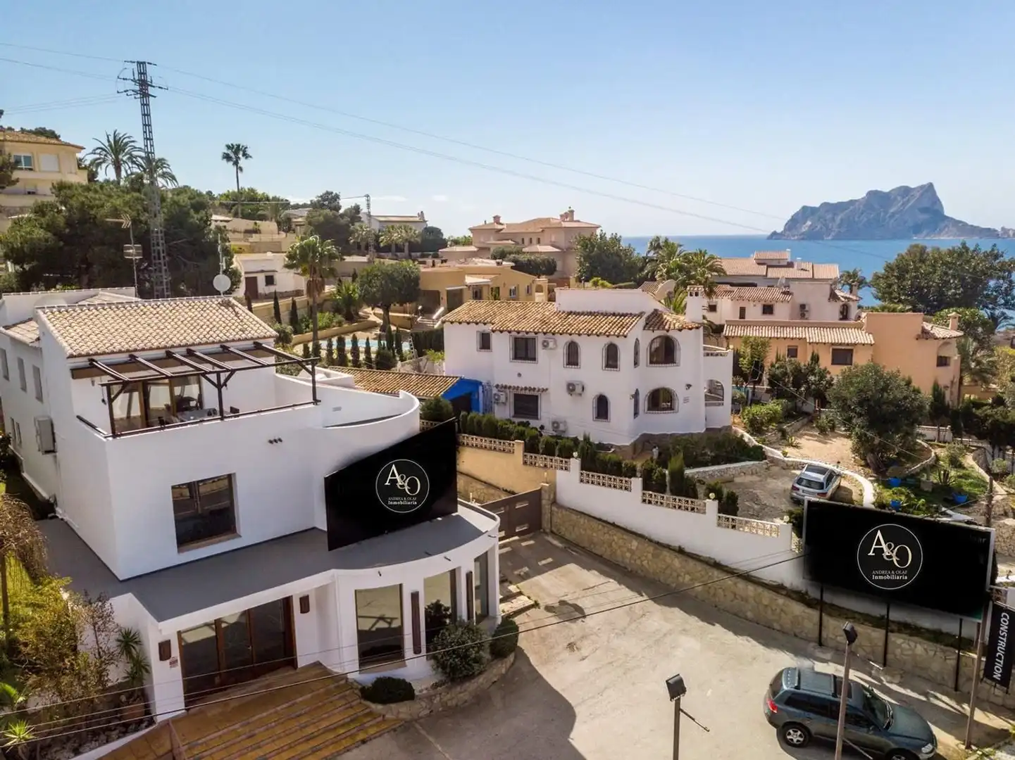 Vista exterior de Local en venta en Benissa