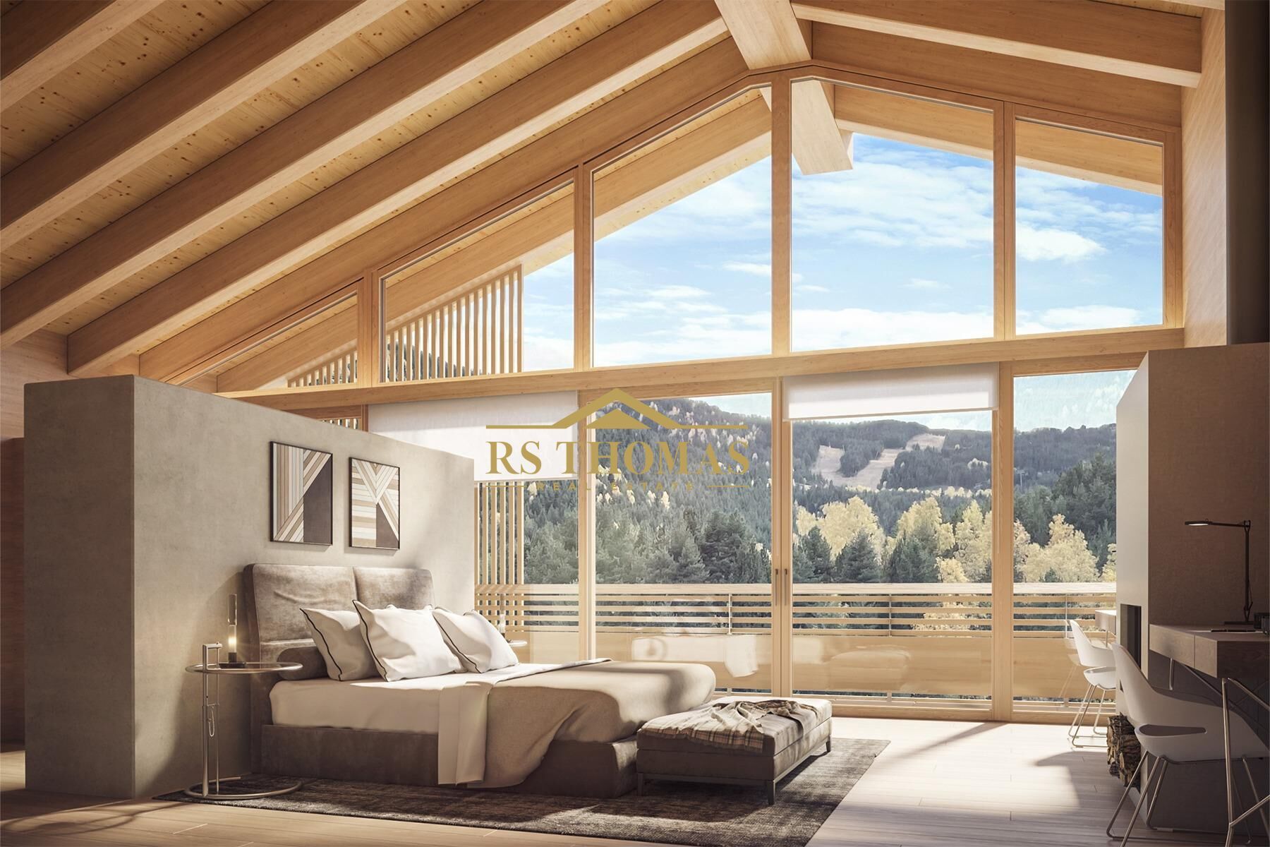 Bedroom of Single-family semi-detached for sale in Massanassa  with Heating, Private garden and Parquet flooring
