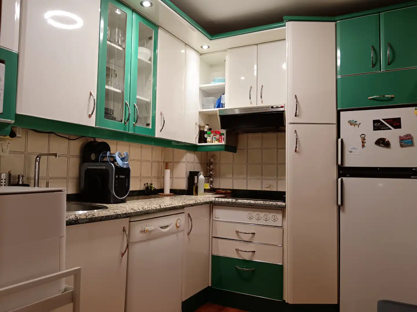 Küche von Wohnung zur Miete in Valladolid mit Heizung, Parkett und Terrasse