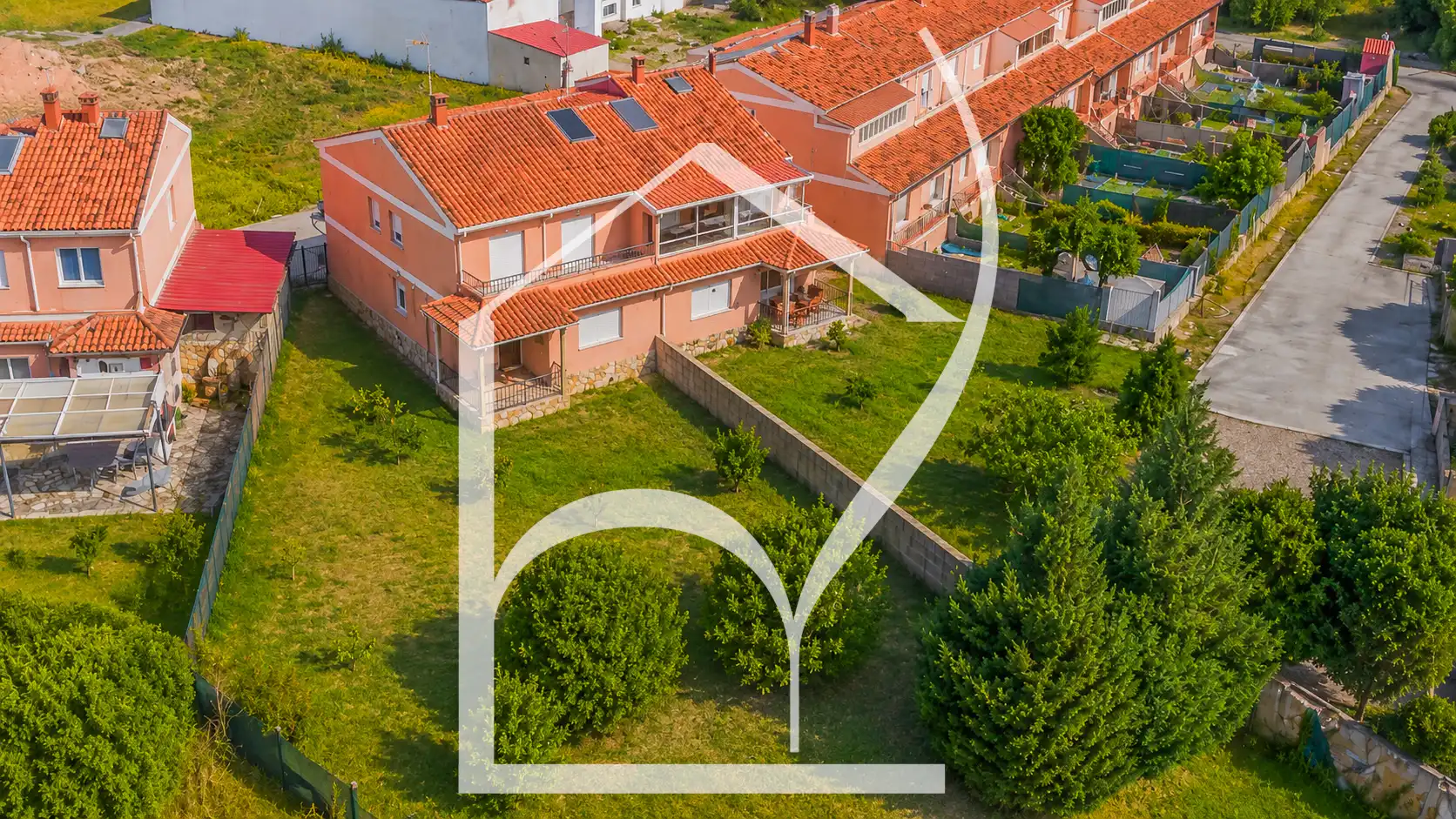 Exterior view of Detached homes for sale in Arapiles  with Heating, Parquet flooring and Terrace