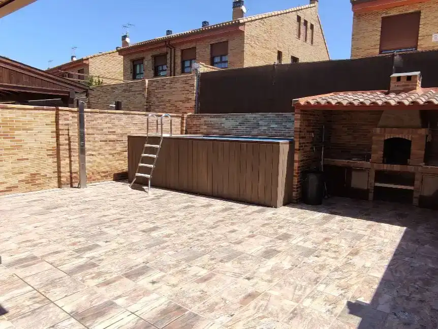 Terraza de Casa o chalet en venta en Parla con Aire acondicionado, Parquet y Trastero