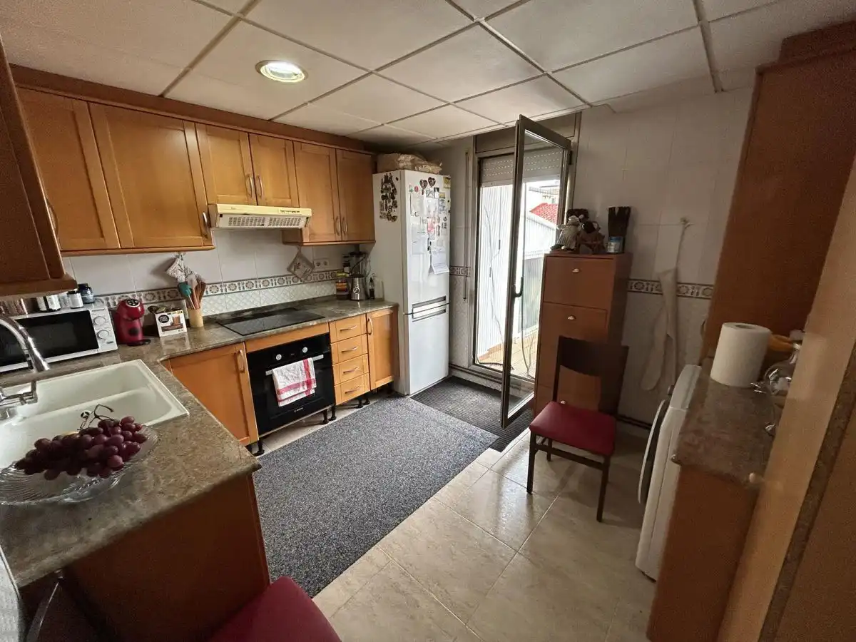 Cocina de Apartamento en venta en La Ràpita con Aire acondicionado, Calefacción y Terraza