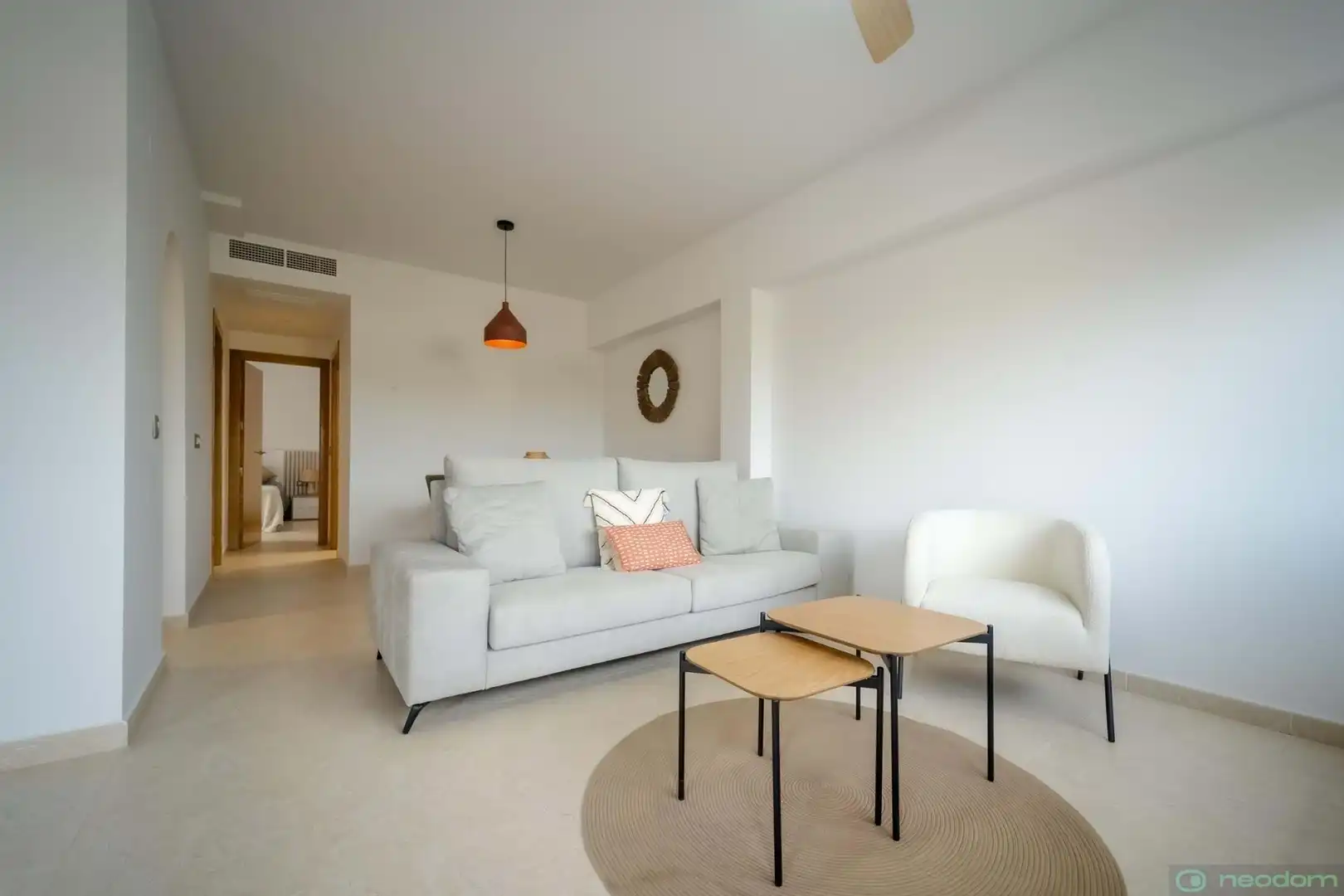 Sala d'estar de Àtic en venda en Cuevas del Almanzora amb Aire condicionat, Terrassa i Piscina