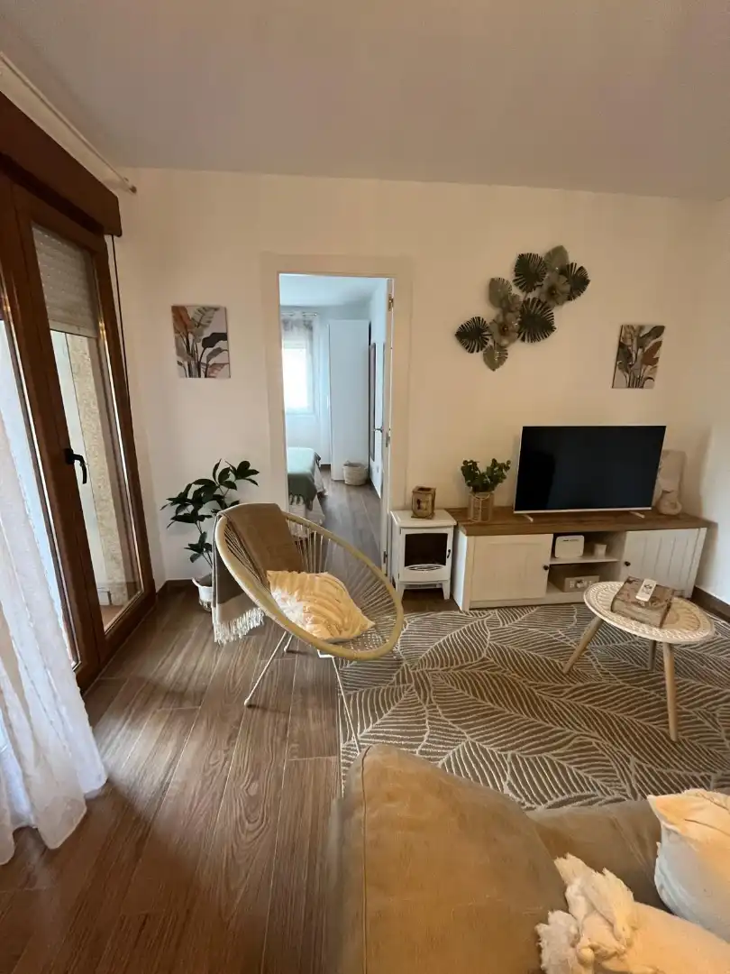 Sala de estar de Piso en venta en Suances con Calefacción, Amueblado y Lavadora