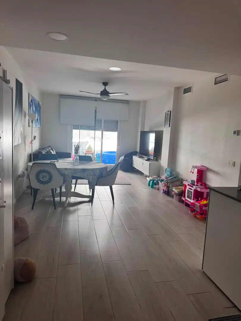 Living room of Flat for rent in Marbella  with Air Conditioner, Heating and Terrace