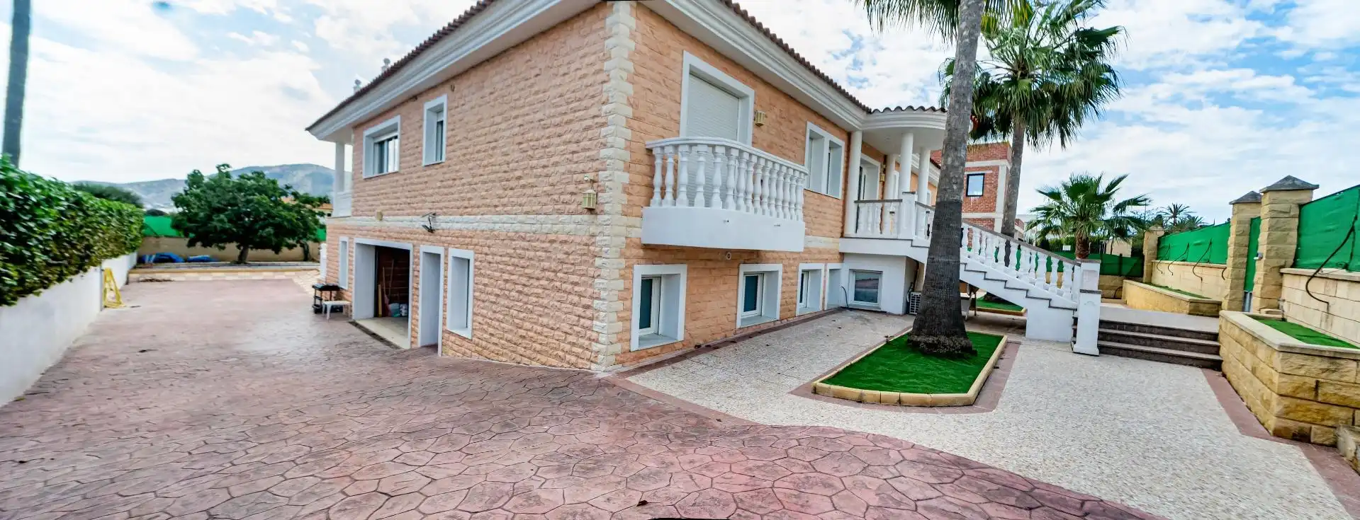 Exterior view of Houses for sale in L'Alfàs del Pi  with Air Conditioner, Heating and Private garden