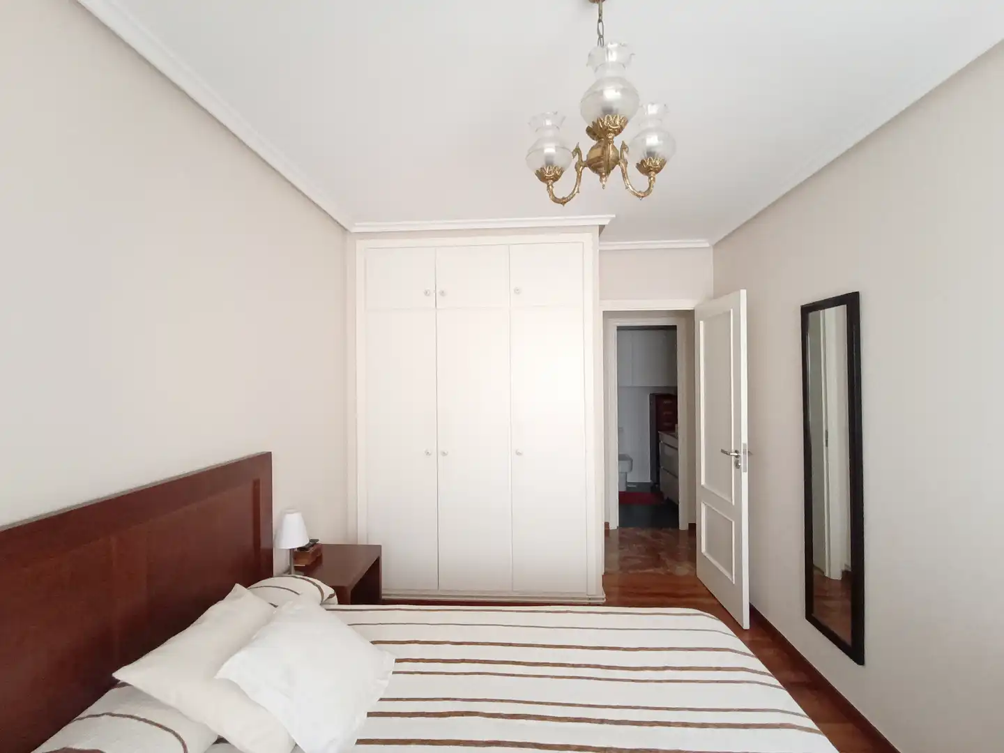 Schlafzimmer von Wohnungen zum Verkauf in Pontevedra Capital  mit Heizung, Parkett und Abstellraum