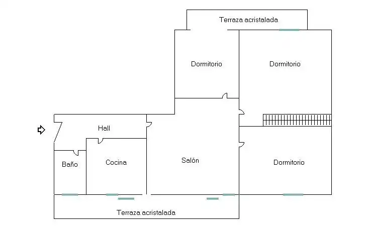Flat for sale in Madrid  with Air Conditioner, Heating and Furnished