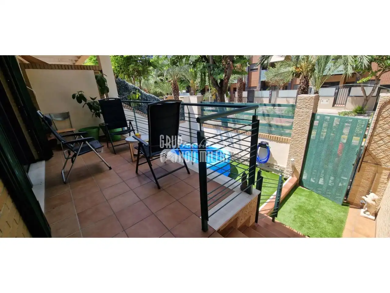 Garten von Einfamilien-Reihenhaus zur Miete in Picanya, Valencia