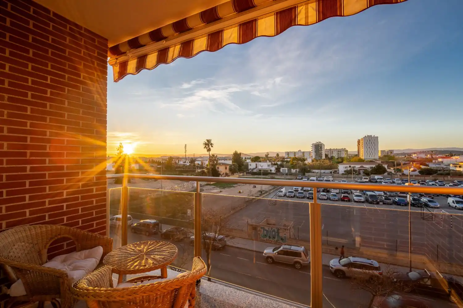 Terrasse von Wohnung zum Verkauf in San Jorge / Sant Jordi mit Terrasse, Abstellraum und Balkon