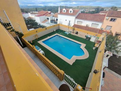 Swimming pool of House or chalet for sale in Málaga Capital  with Air Conditioner, Heating and Private garden