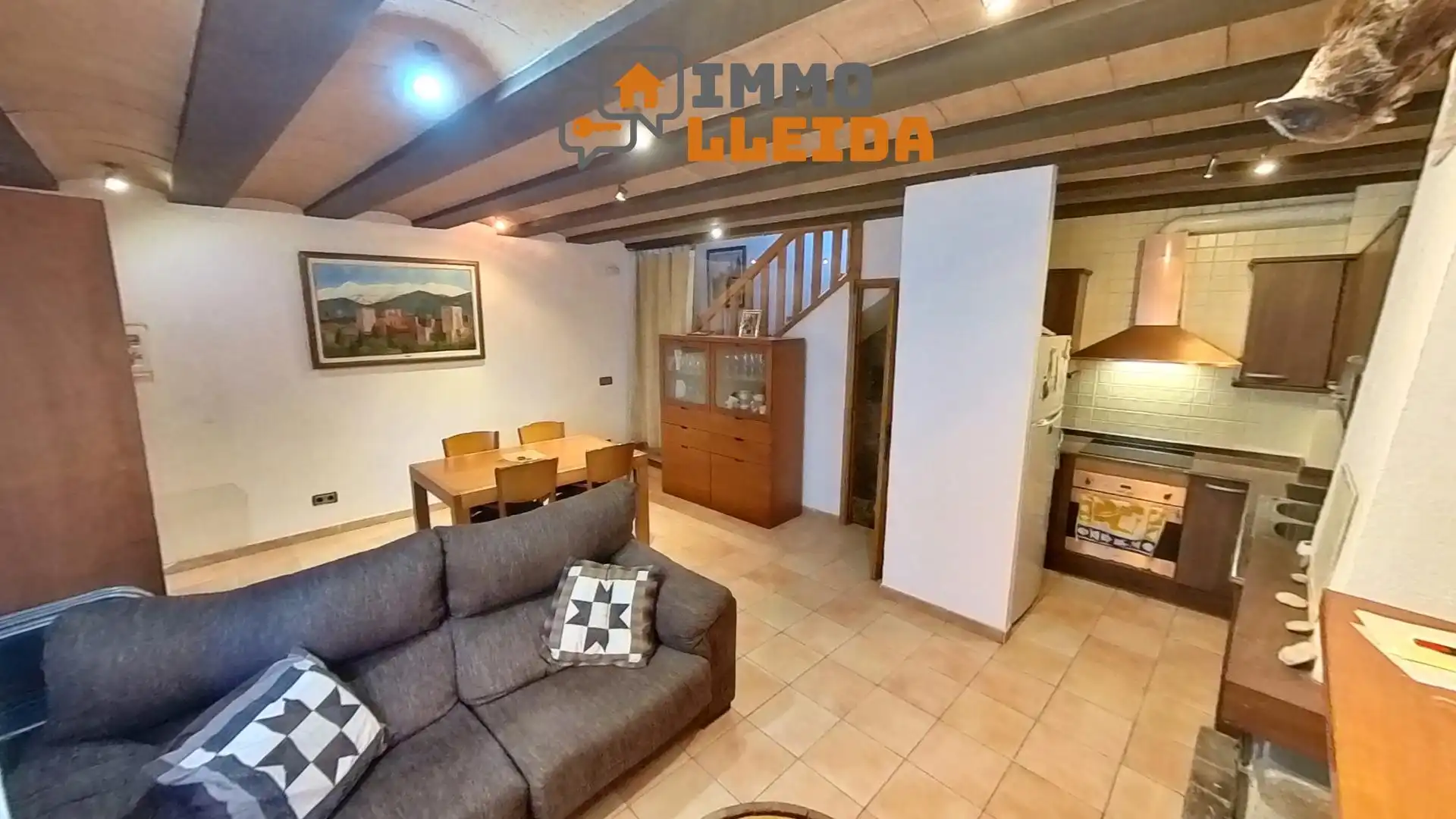Vista exterior de Casa adosada en venta en Àger con Calefacción, Terraza y Trastero