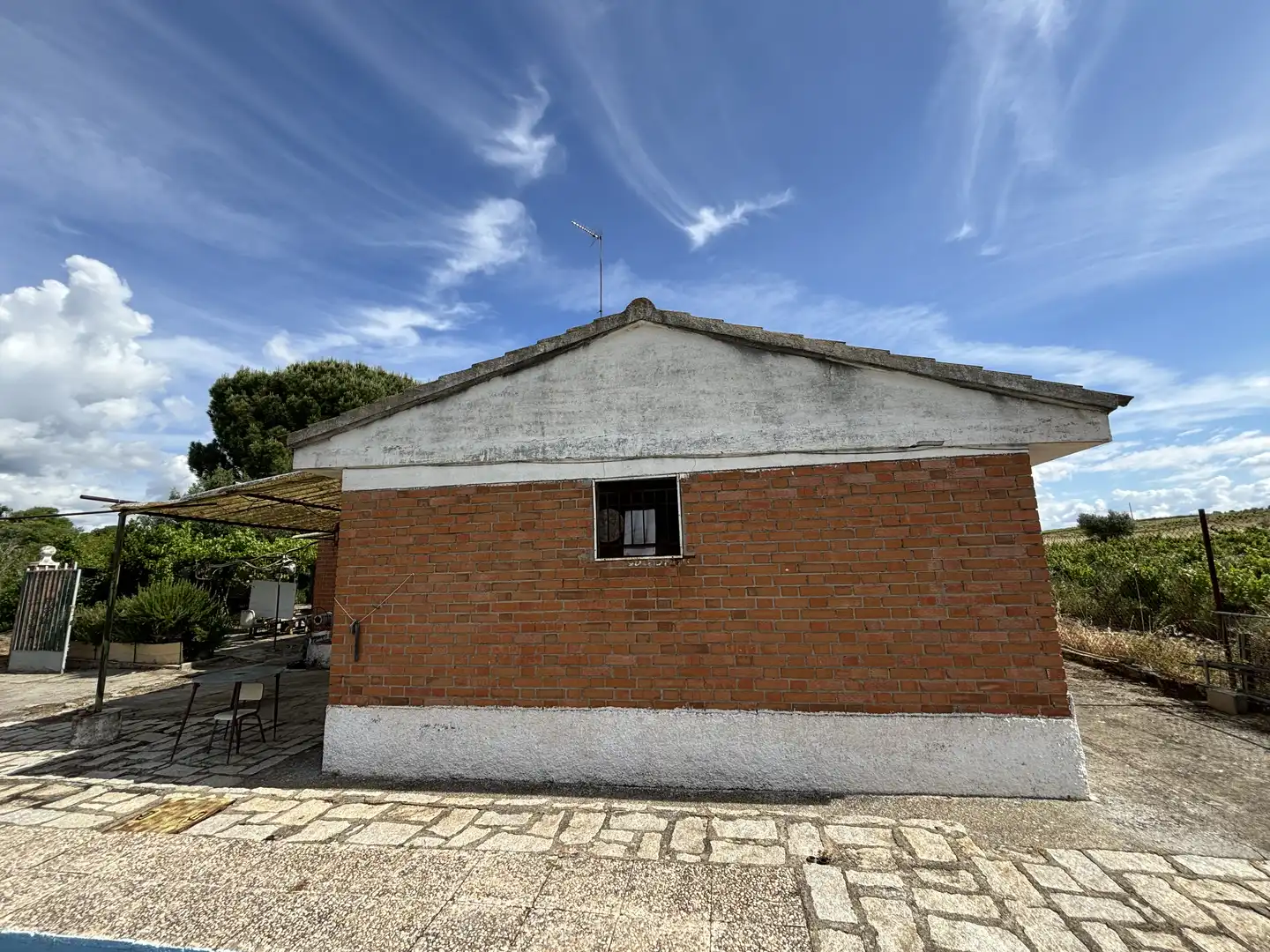 Vista exterior de Finca rústica en venta en Villa del Prado con Aire acondicionado, Calefacción y Amueblado