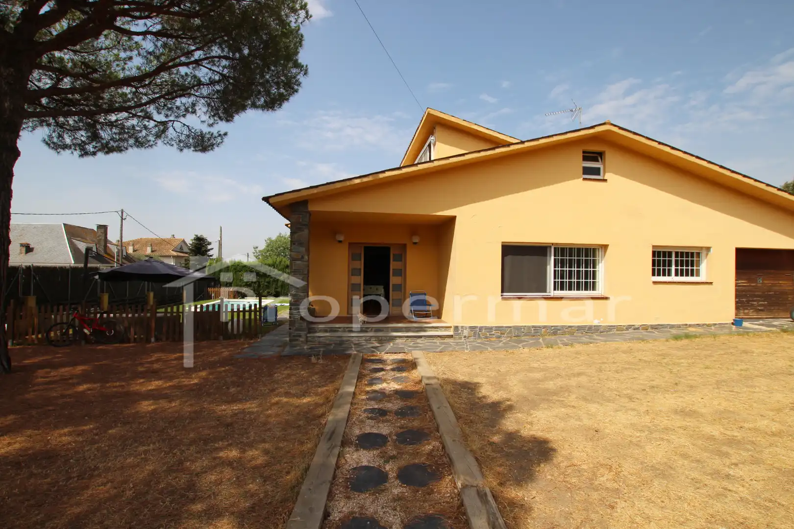Vista exterior de Casa o chalet en venta en Sant Antoni de Vilamajor con Aire acondicionado, Calefacción y Jardín privado