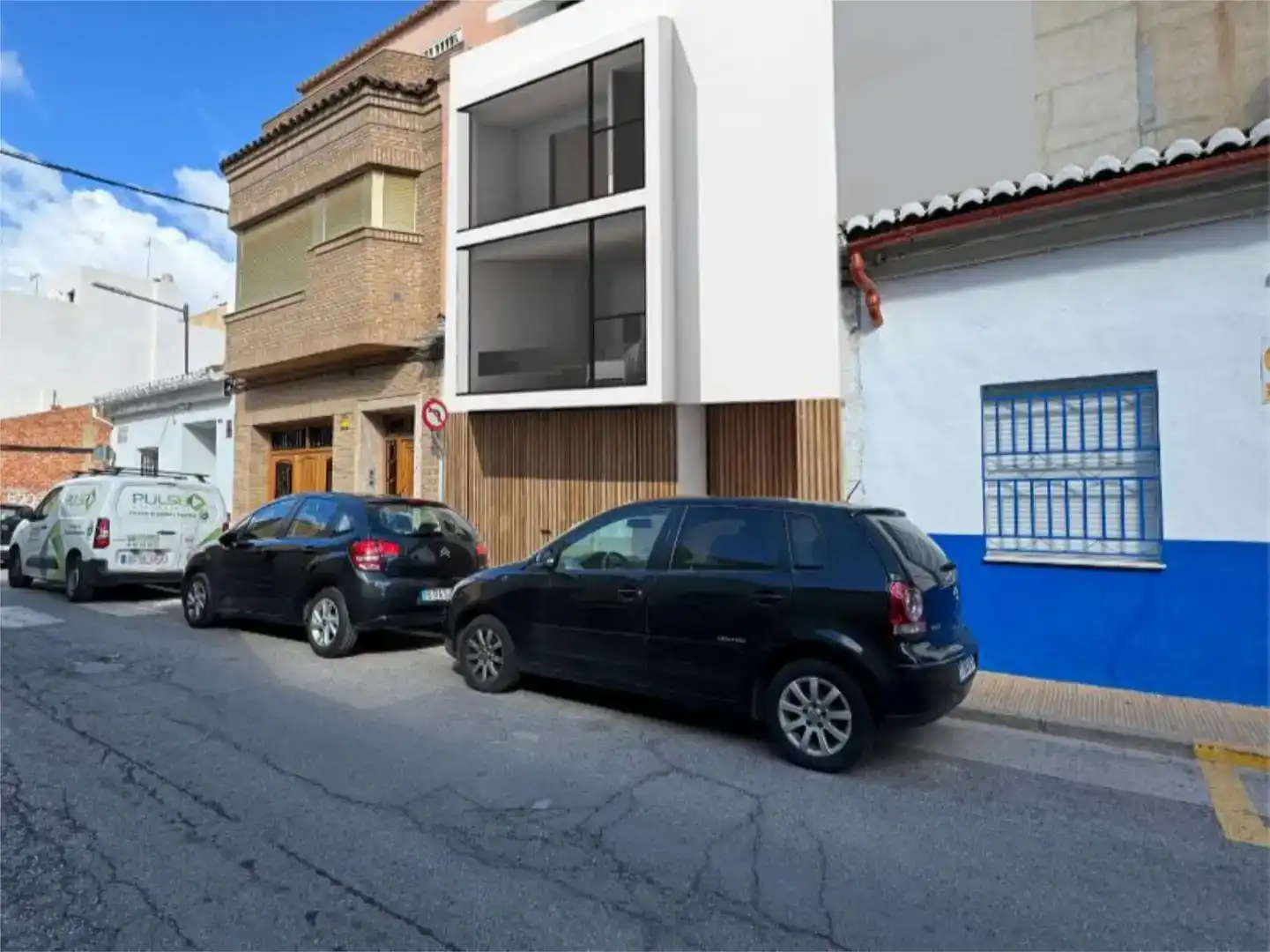 Vista exterior de Casa adosada en venda en Catarroja