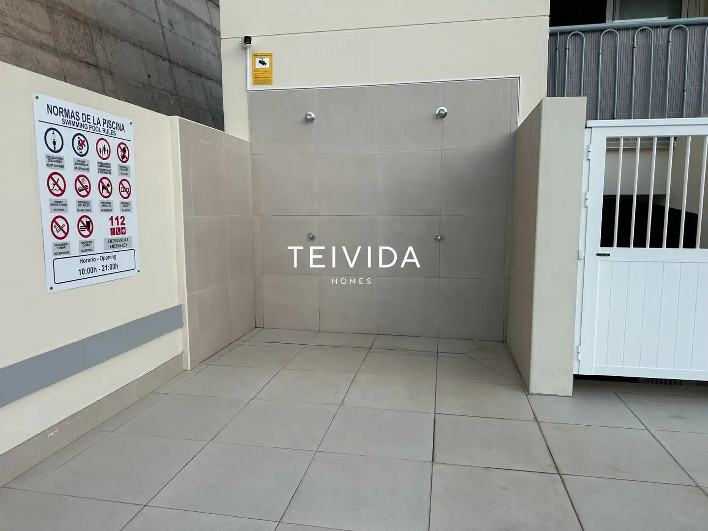 Terrace of Flat for rent in Santiago del Teide  with Air Conditioner, Terrace and Swimming Pool
