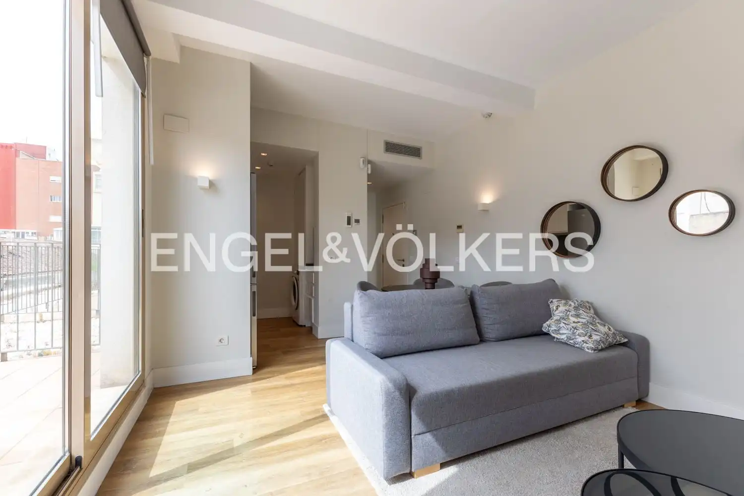 Sala de estar de Piso de alquiler en Valencia con Aire acondicionado, Calefacción y Jardín privado