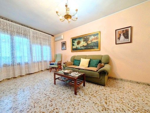 Living room of Single-family semi-detached for sale in Gelsa  with Heating, Terrace and Storage room