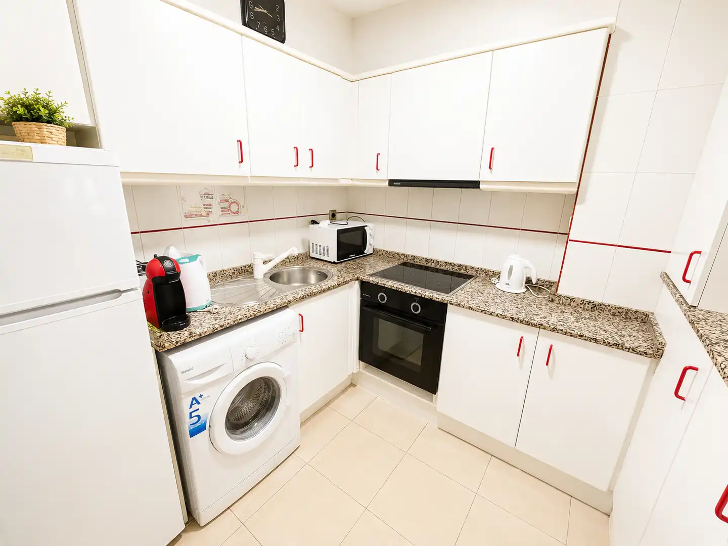 Cocina de Piso de alquiler en Andorra la Vella con Calefacción, Amueblado y Horno