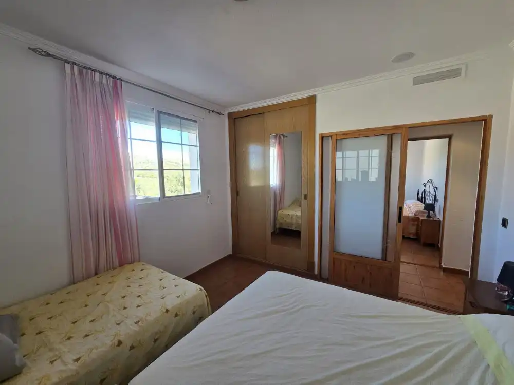 Schlafzimmer von Haus oder Chalet zum Verkauf in Sax mit Möbliert