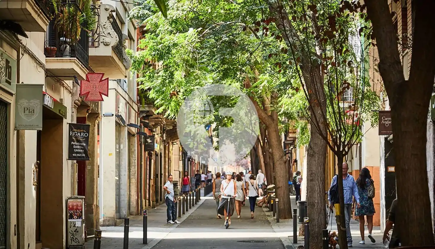 Exterior view of Commercial properties for sale in Barcelona