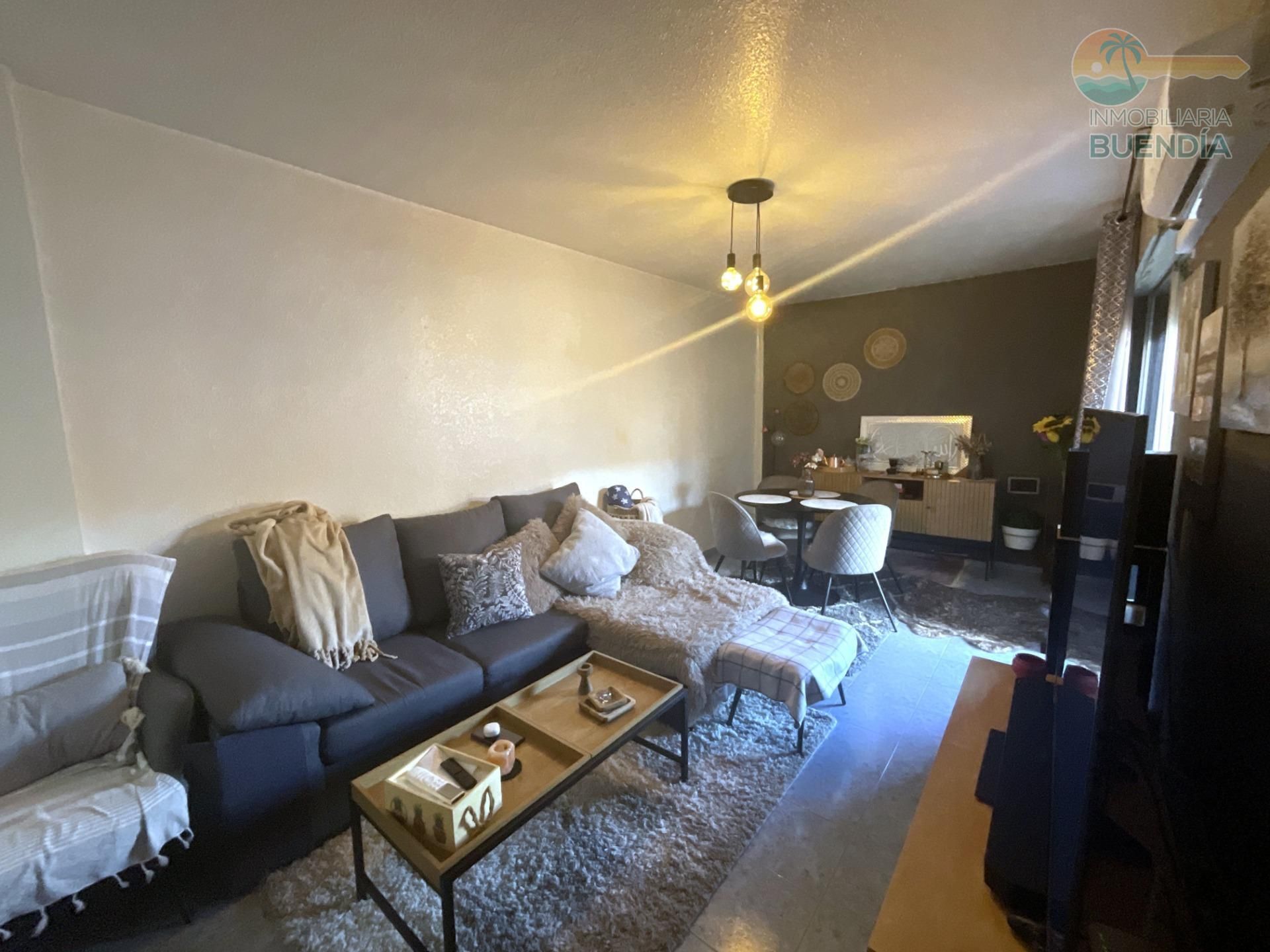 Sala de estar de Piso en venta en Mazarrón con Aire acondicionado, Calefacción y Terraza