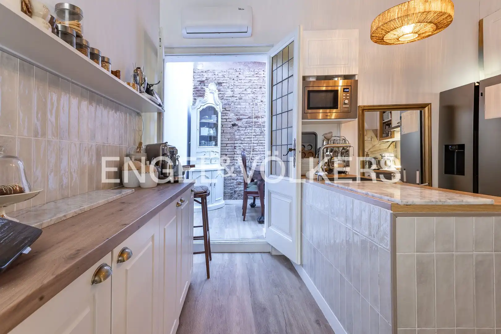 Cocina de Casa adosada en venta en Mataró con Aire acondicionado, Calefacción y Amueblado