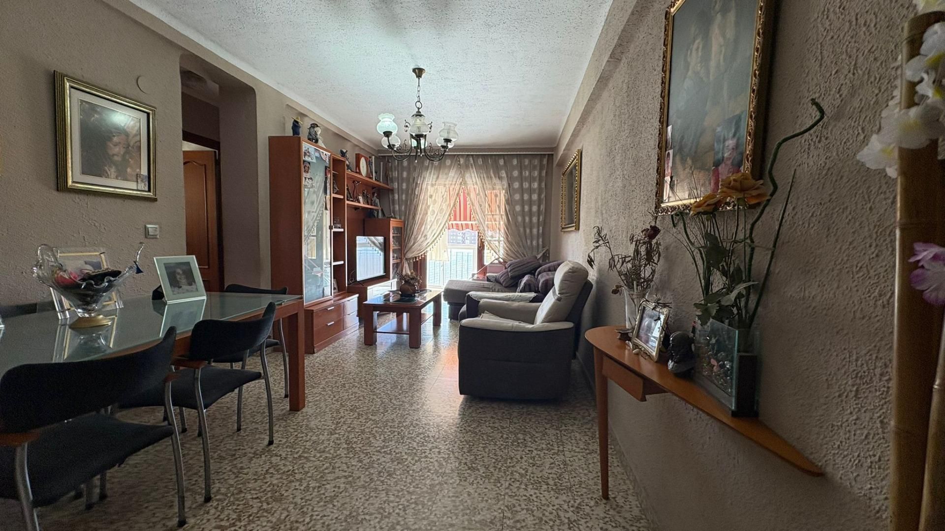 Sala de estar de Piso en venta en Málaga Capital con Terraza