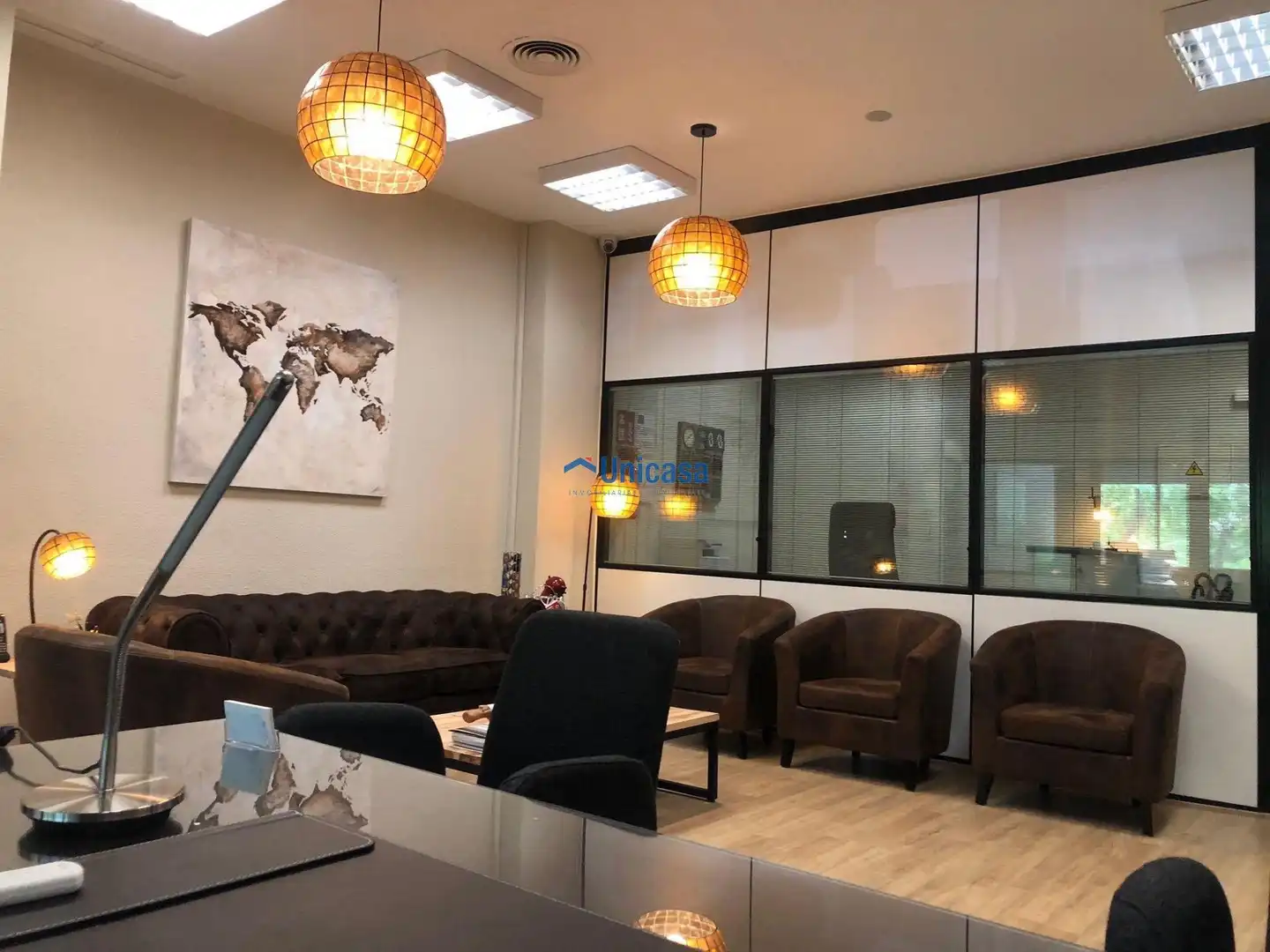 Büro zur Miete in Málaga mit Klimaanlage, Heizung und Möbliert