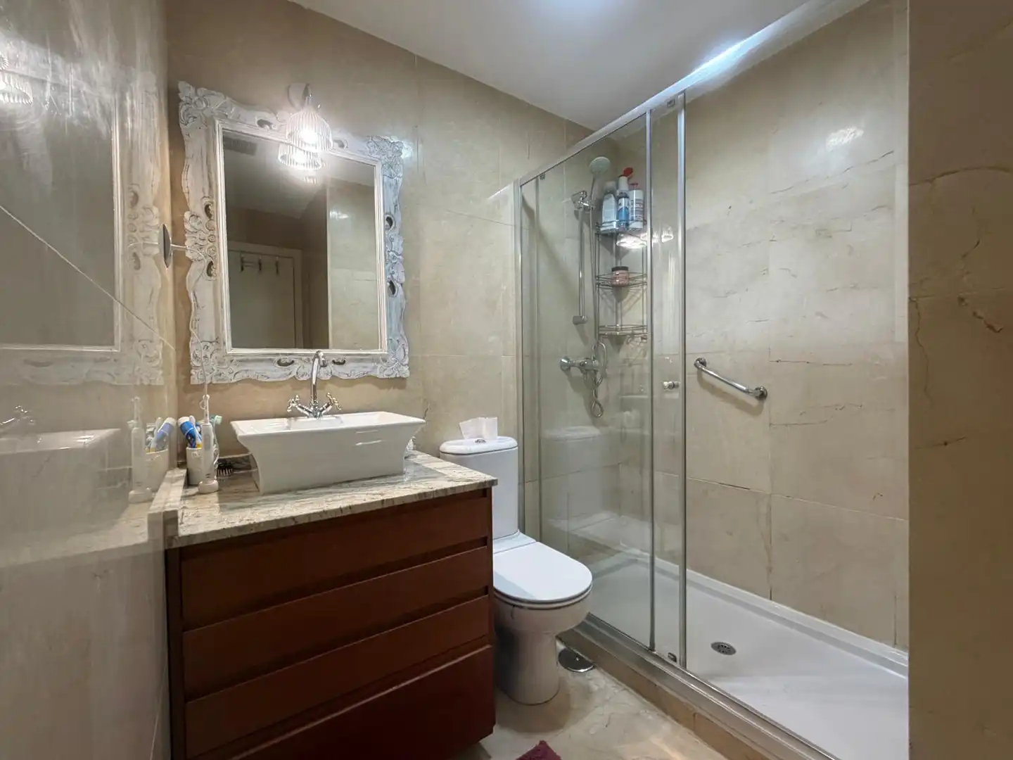 Badezimmer von Maisonette zum Verkauf in Torrelodones mit Heizung, Balkon und Gemeinschaftspool