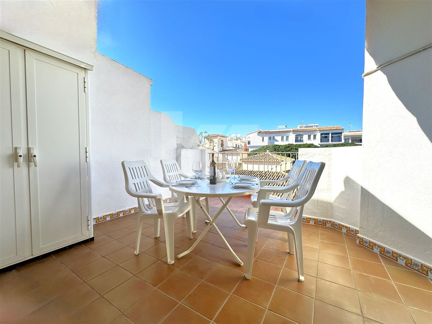Garden of Apartment for sale in Moraira  with Air Conditioner, Heating and Terrace