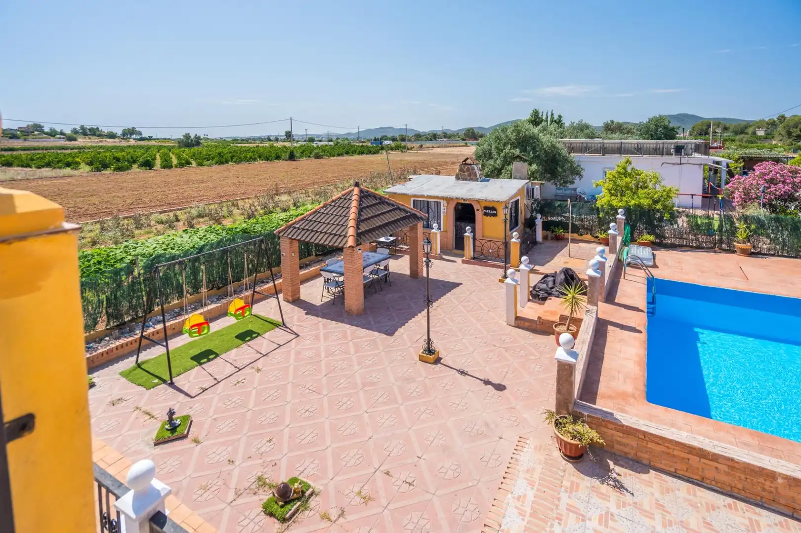 Jardín de Casa o chalet en venta en Benaguasil con Aire acondicionado, Calefacción y Jardín privado
