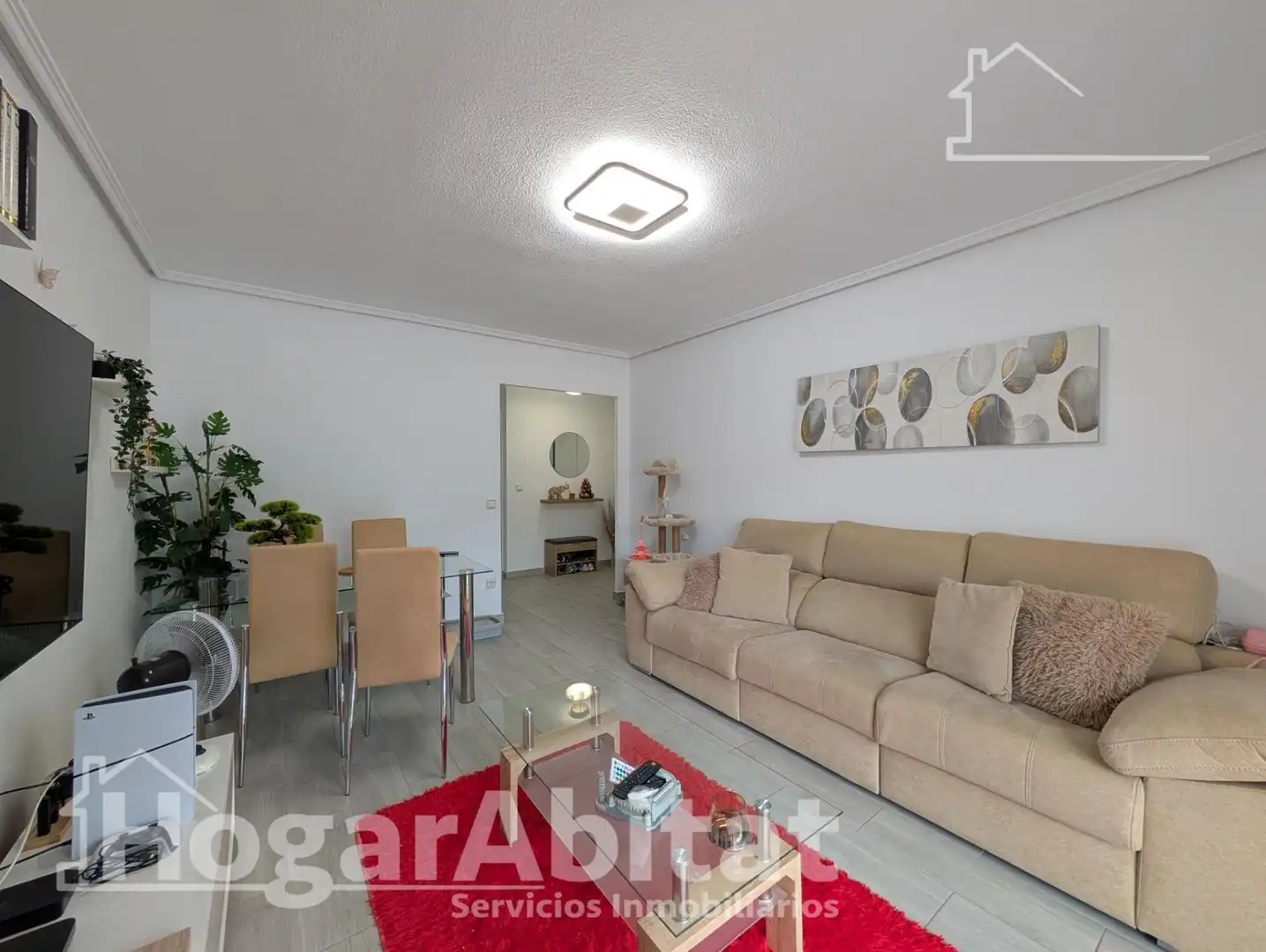 Sala d'estar de Pis en venda en Alicante / Alacant amb Aire condicionat, Calefacció i Balcó