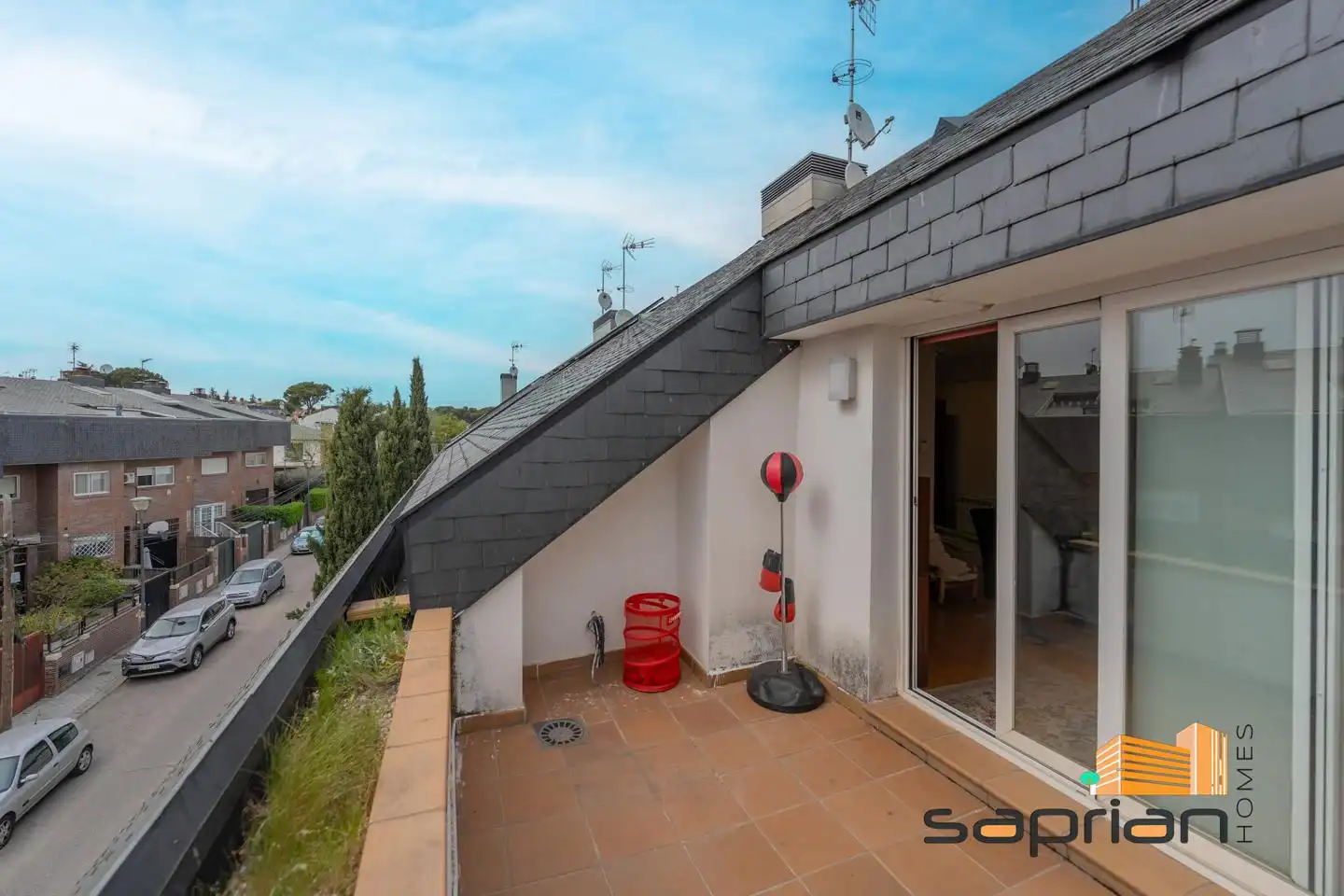 Terraza de Casa o chalet en venta en Pozuelo de Alarcón con Aire acondicionado, Calefacción y Jardín privado