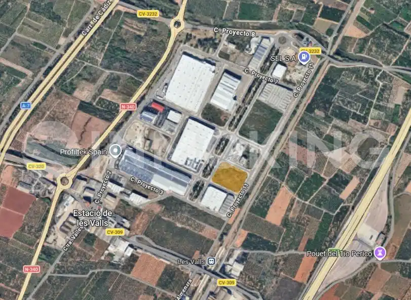 Terreny industrial en venda en Quartell