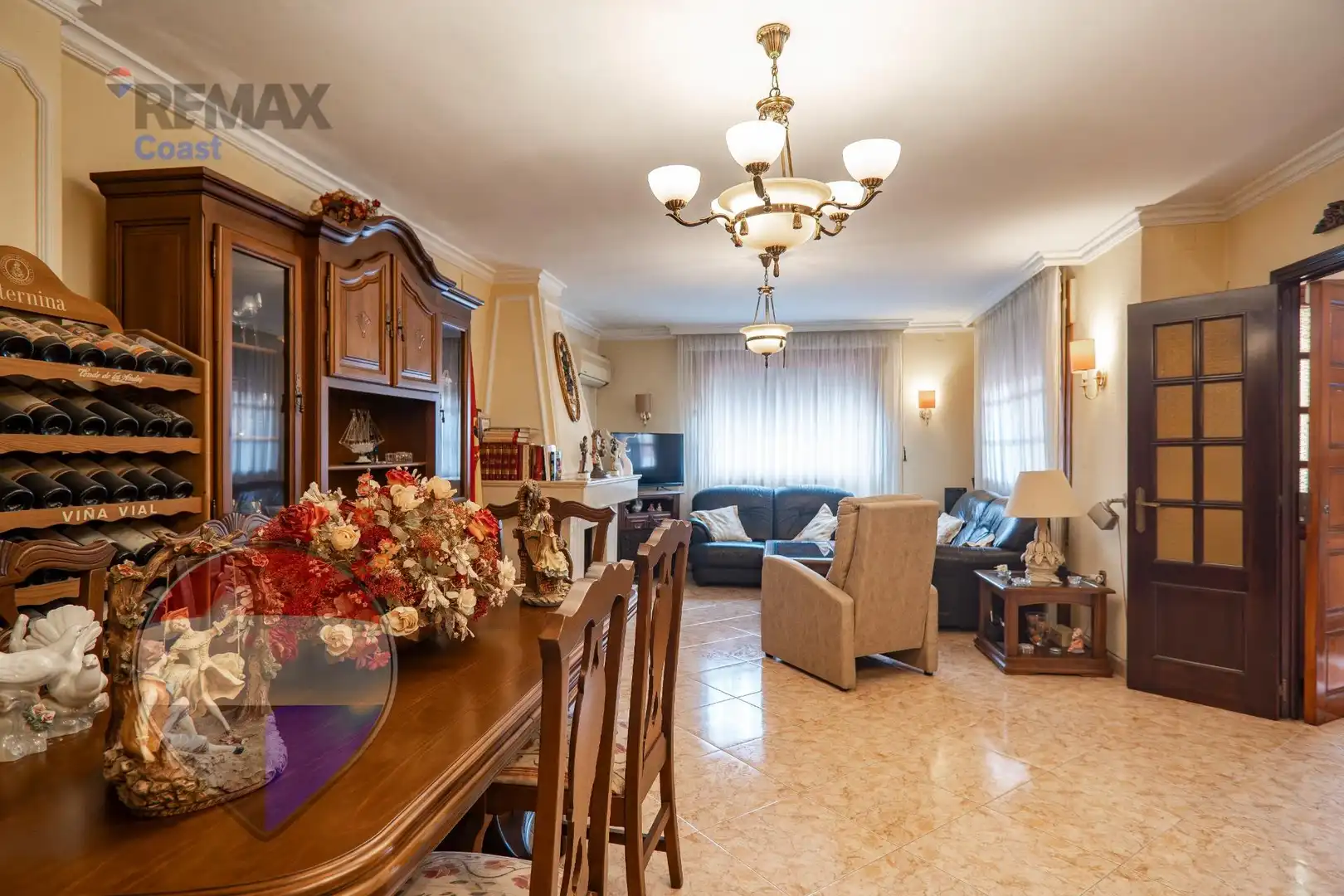 Sala de estar de Casa o chalet en venta en Málaga con Aire acondicionado, Calefacción y Jardín privado