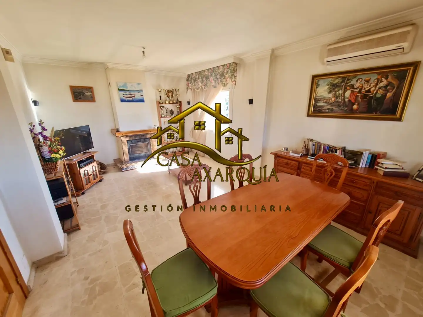 Living room of Country homes for sale in Vélez-Málaga  with Air Conditioner, Private garden and Terrace