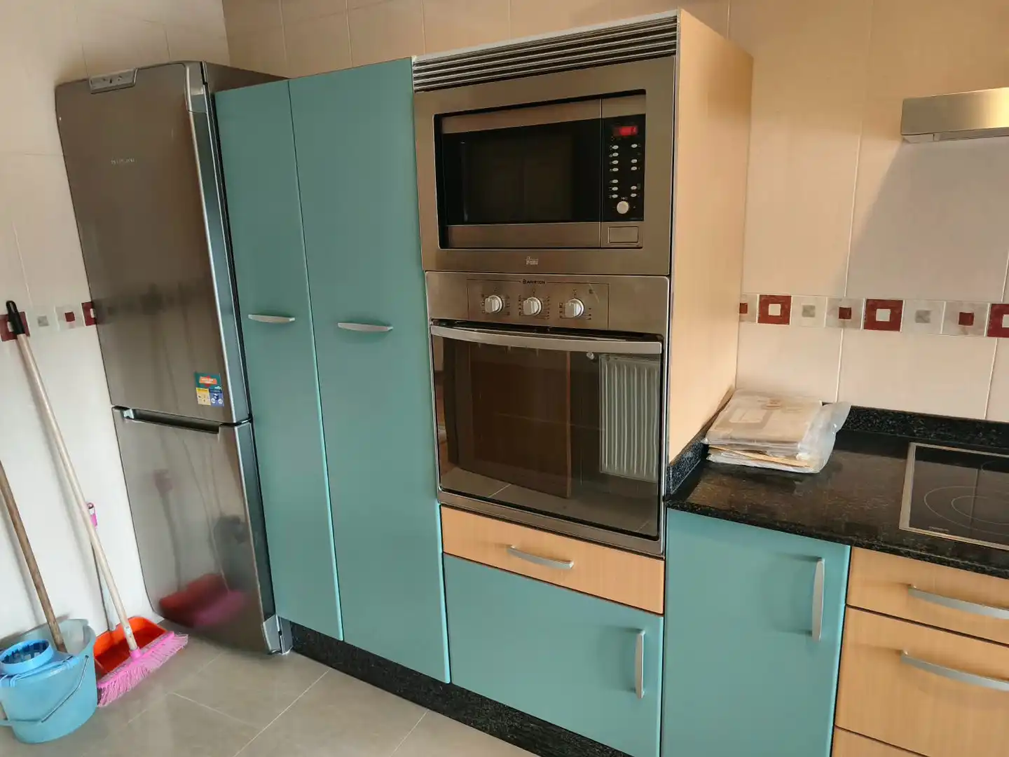 Kitchen of Flat for sale in Noia  with Heating, Parquet flooring and Storage room