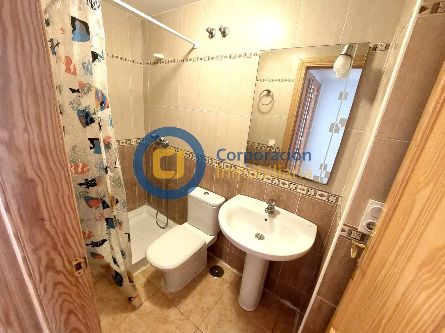 Badezimmer von Wohnung zum Verkauf in Lorca mit Möbliert und Balkon