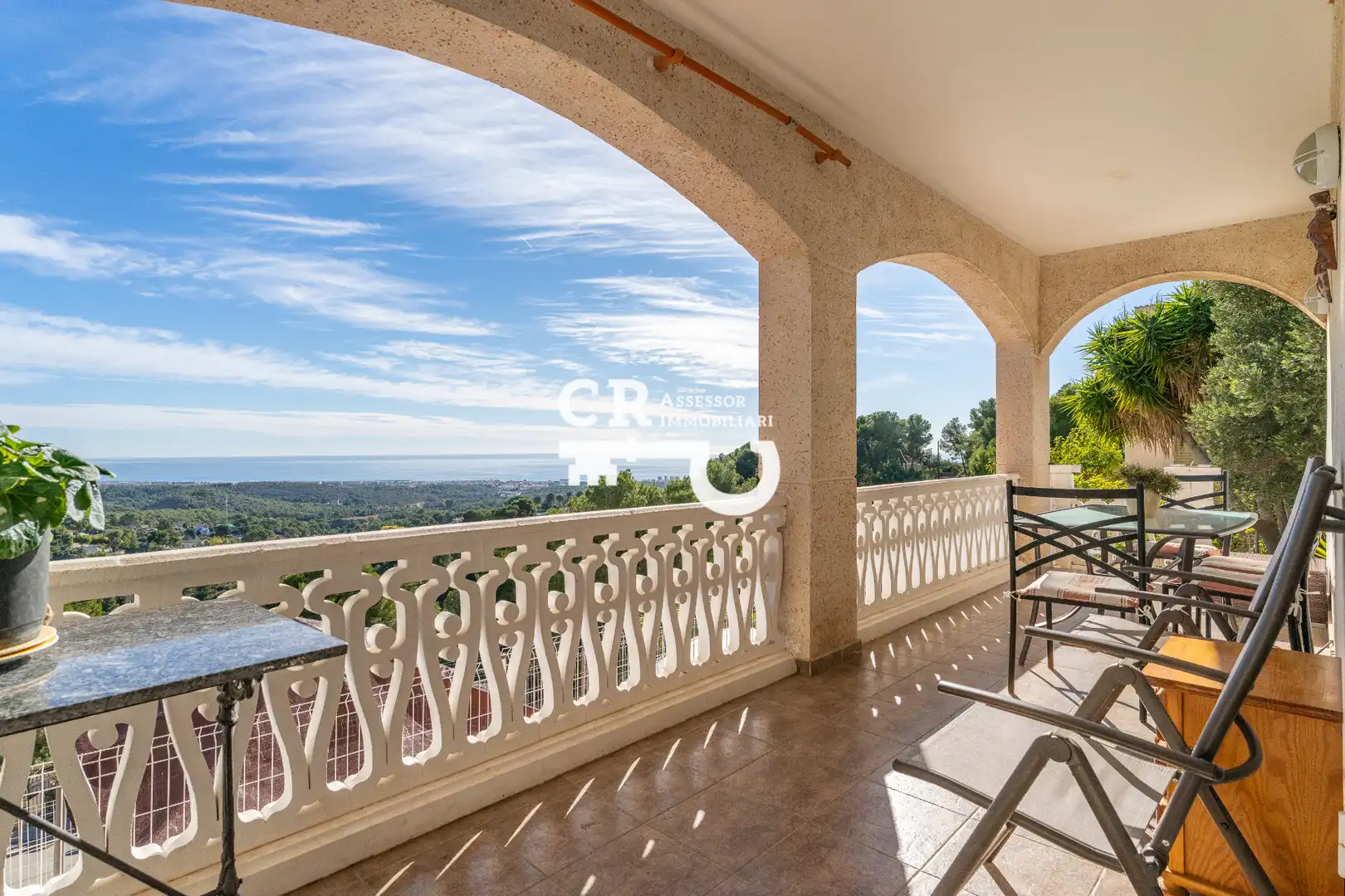 Vista exterior de Casa o chalet en venta en Cunit con Calefacción, Jardín privado y Terraza